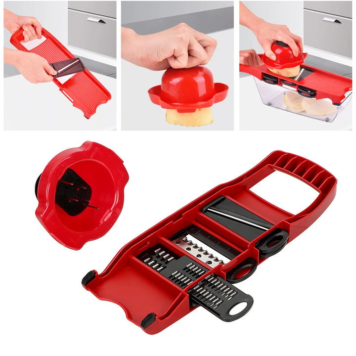 Multifunction Kitchen Slicer 6 Blades