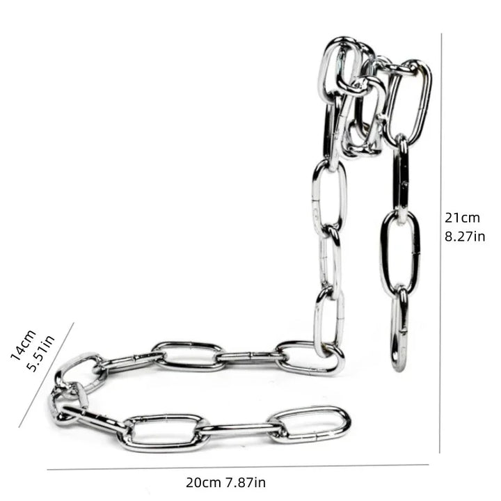 Magic Iron Chain Wine Bottle Holder