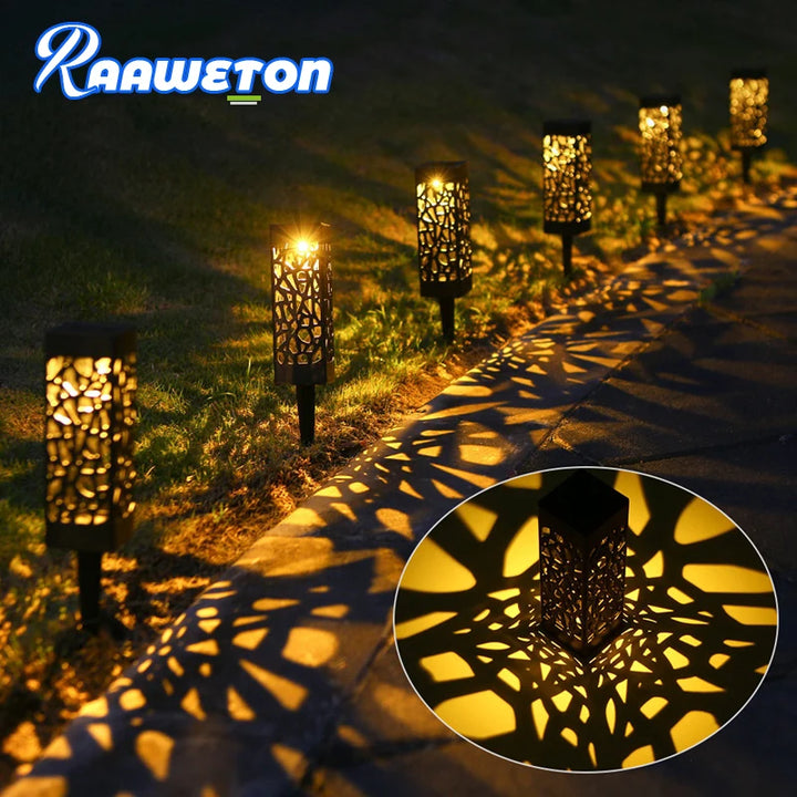 Solar Powered Waterproof Vintage Garden Light