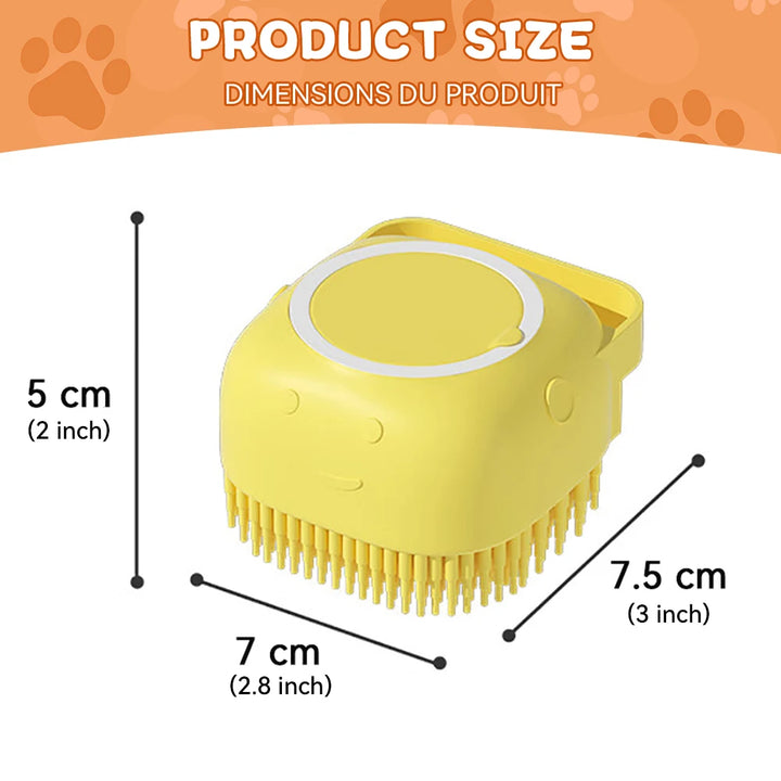 Cute Dog Bath Brush