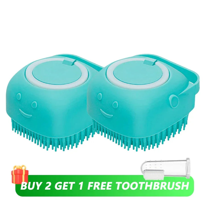 Cute Dog Bath Brush