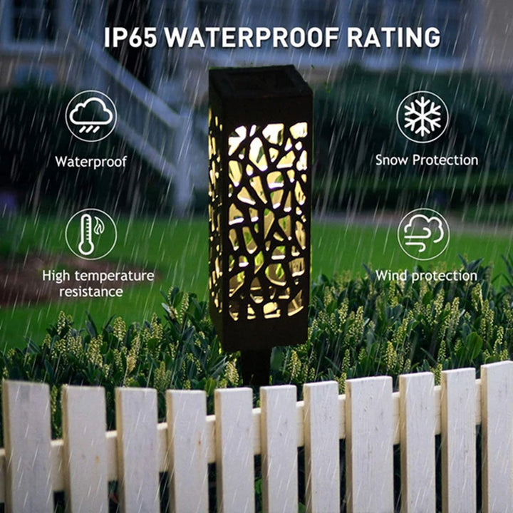 Solar Powered Waterproof Vintage Garden Light