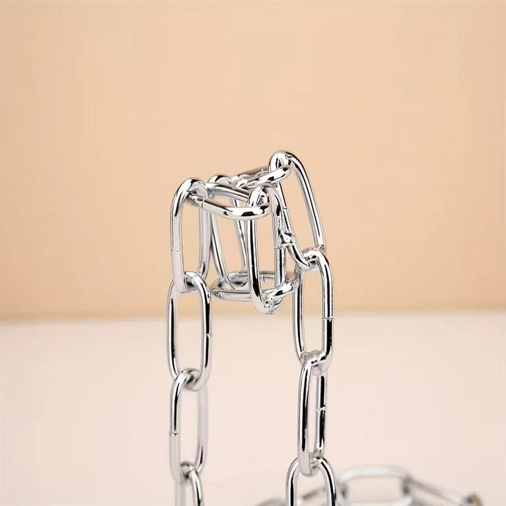 Magic Iron Chain Wine Bottle Holder