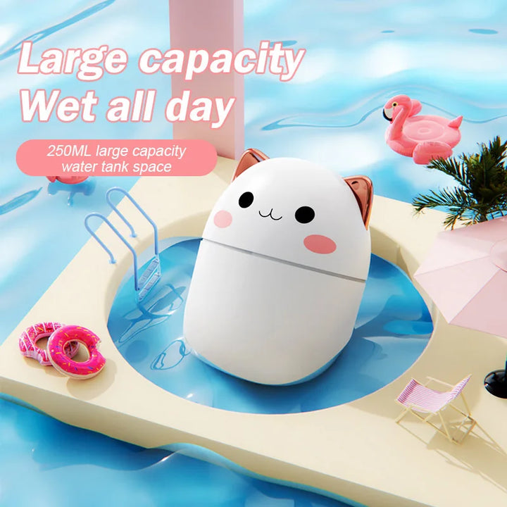Cute Cat Humidifier 250ml